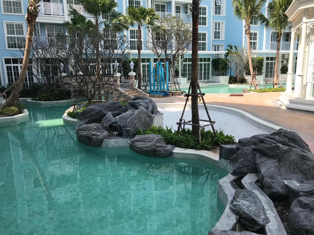 Grand Florida芭提雅带免费游泳池温泉和健身房和办公区水上花园公寓e208 نا جومتين المظهر الخارجي الصورة