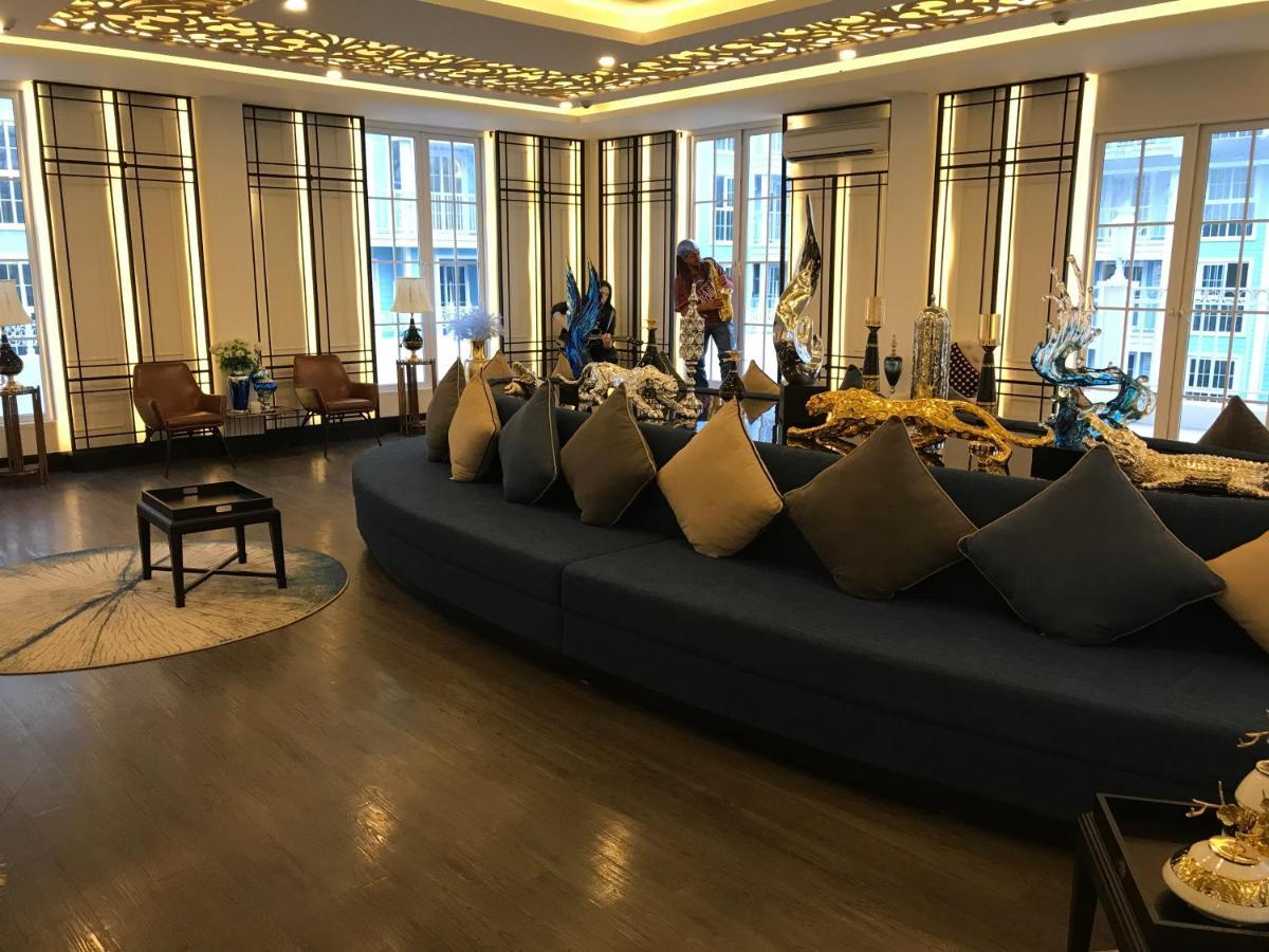 Grand Florida芭提雅带免费游泳池温泉和健身房和办公区水上花园公寓e208 نا جومتين المظهر الخارجي الصورة