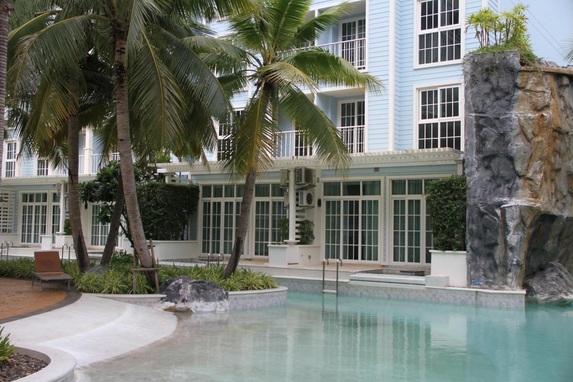 Grand Florida芭提雅带免费游泳池温泉和健身房和办公区水上花园公寓e208 نا جومتين المظهر الخارجي الصورة